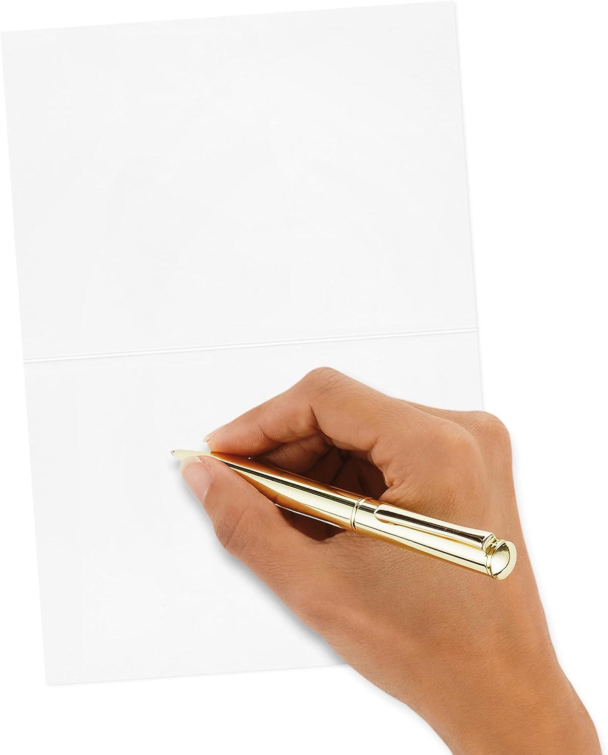 imageHallmark 2025 Bulk Graduation Thank You Cards Black and Gold 40 Count with Envelopes for Grad Announcements Invitations Thanks2023 Grad
