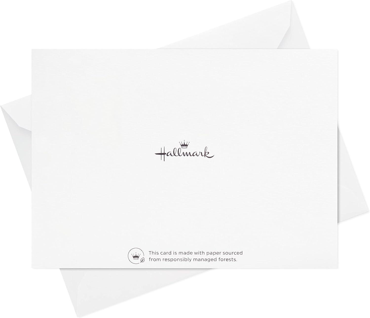 imageHallmark 2025 Bulk Graduation Thank You Cards Black and Gold 40 Count with Envelopes for Grad Announcements Invitations Thanks2023 Grad
