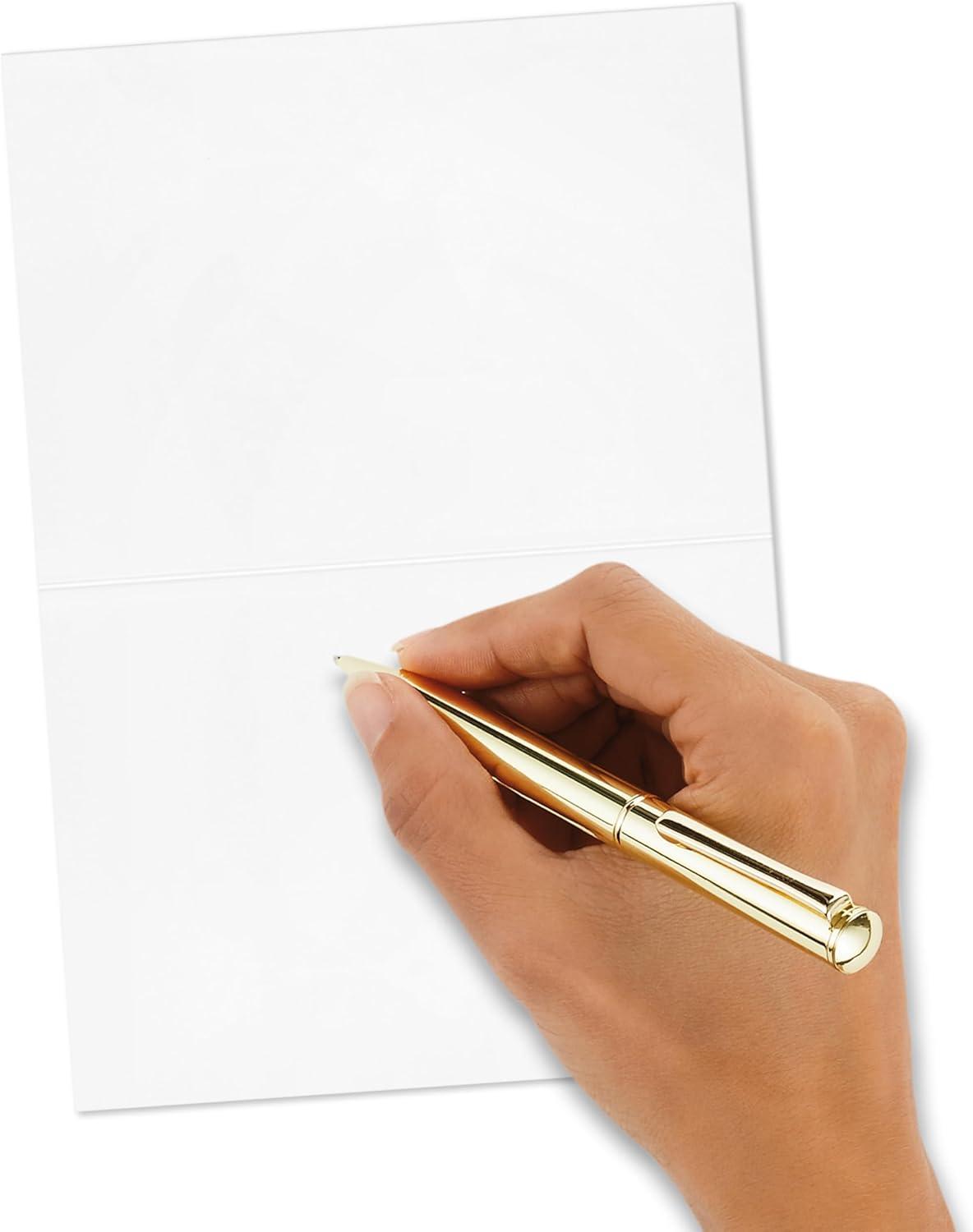 imageHallmark 2025 Bulk Graduation Thank You Cards Black and Gold 40 Count with Envelopes for Grad Announcements Invitations Thanks2025 Grad
