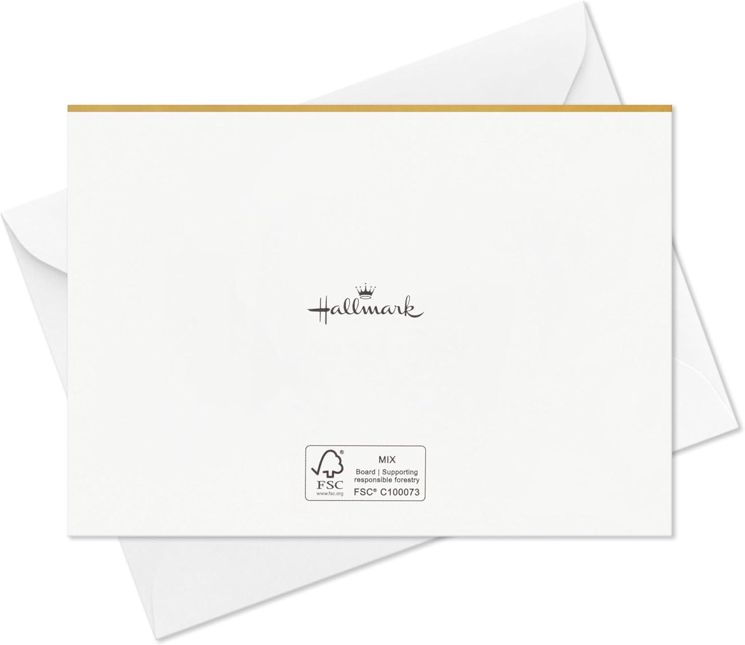imageHallmark 2025 Bulk Graduation Thank You Cards Black and Gold 40 Count with Envelopes for Grad Announcements Invitations Thanks2025 Grad