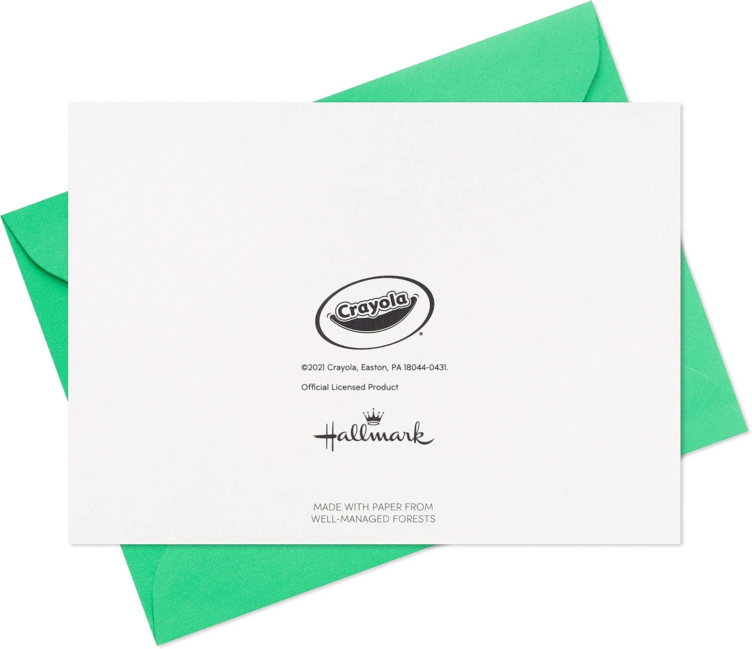 imageHallmark All Occasion Crayola Greeting Cards Assortment Pack of 20Birthday Thank You Blank