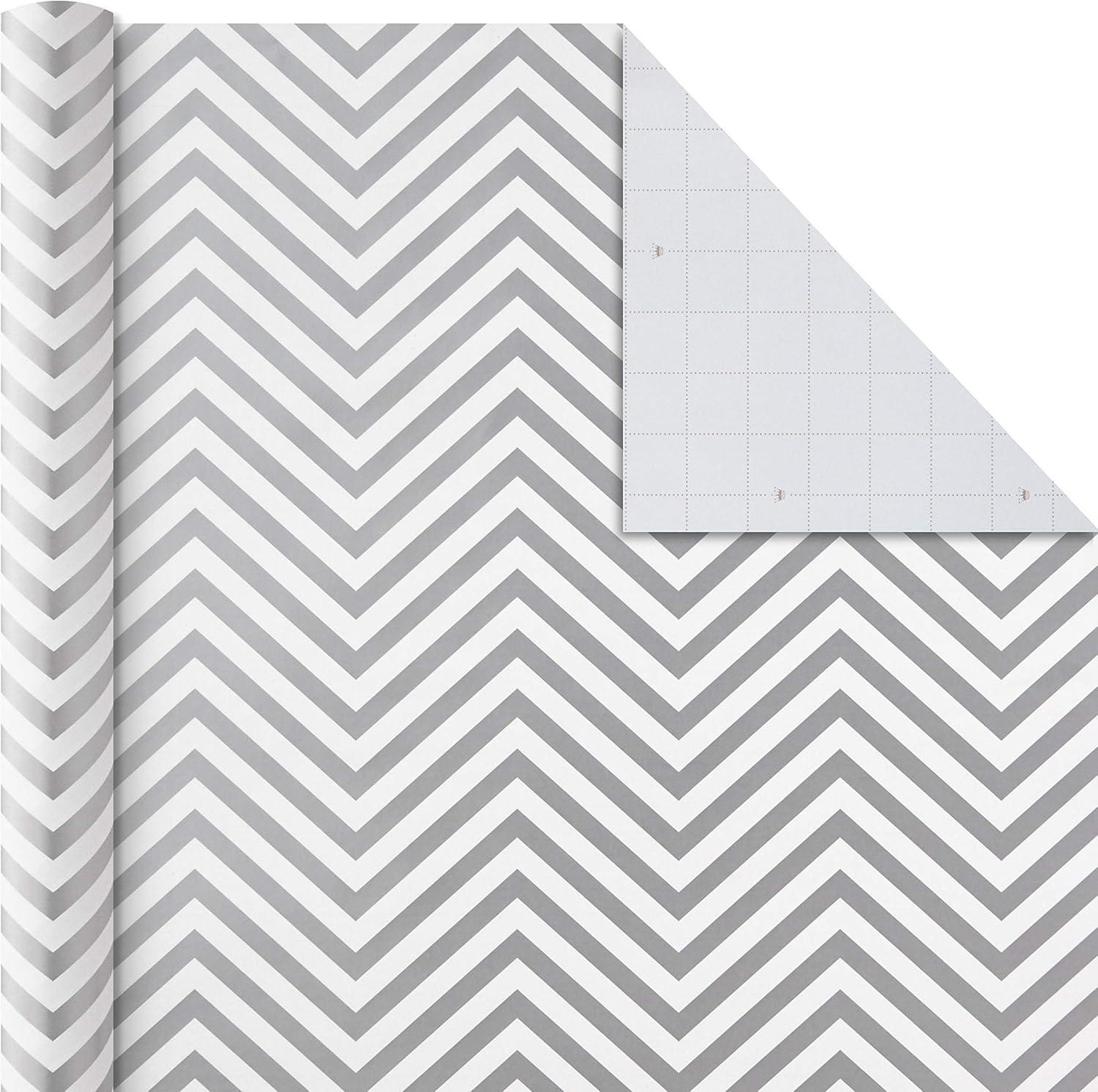 imageHallmark All Occasion Wrapping Paper Bundle with Cut Lines on Reverse Pack of 6 180 sq ft ttl Solids Polka Dots ampamp Stripes for Birthdays Easter Mothers Day Weddings Baby Showers 5JXW1746