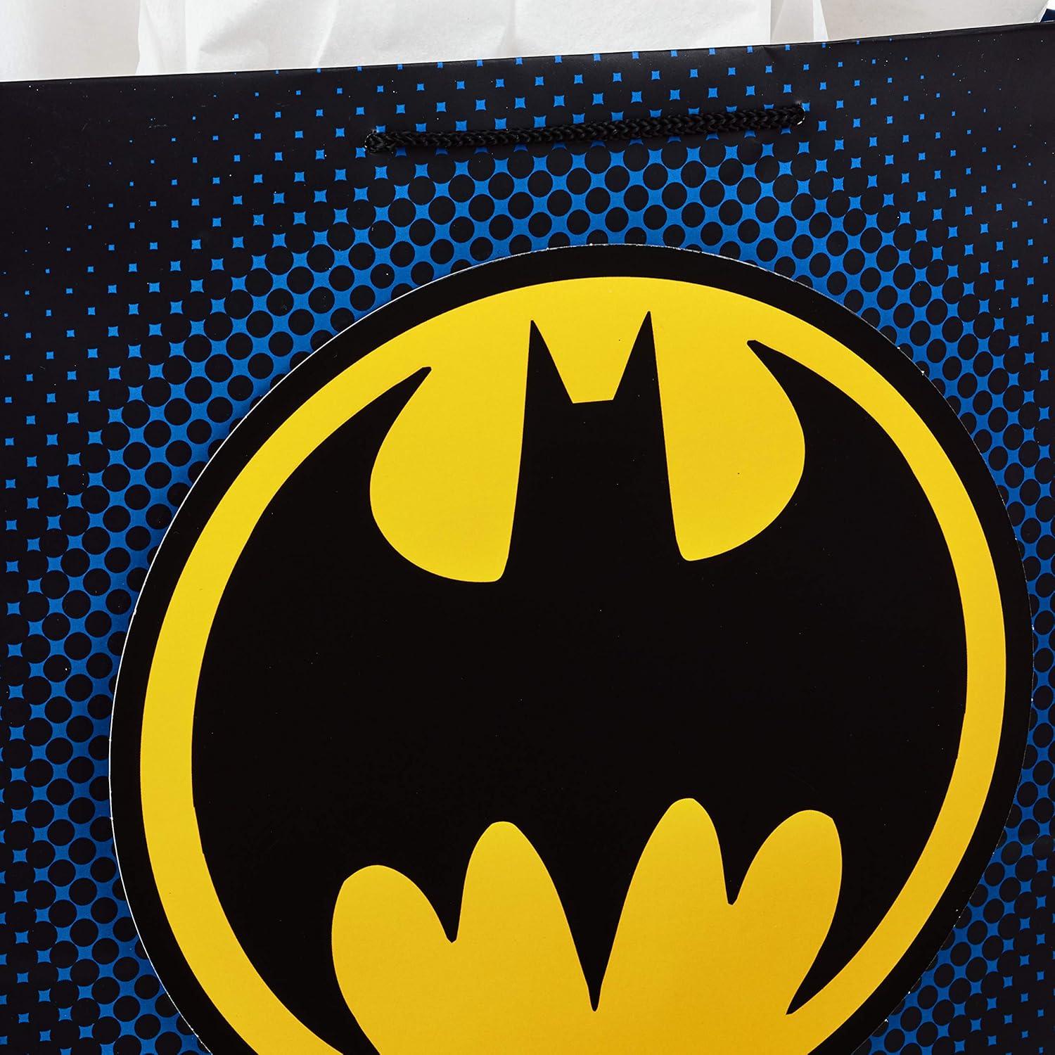 imageHallmark Batman Pop Up Birthday Card for Him Epic Day Signature Paper Wonder 3D CardLarge Batman