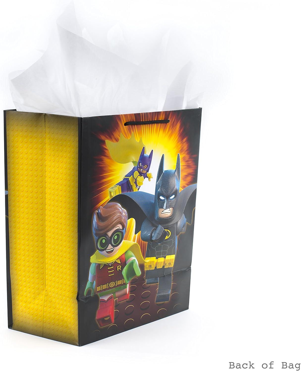 imageHallmark Batman Pop Up Birthday Card for Him Epic Day Signature Paper Wonder 3D CardLarge Lego Batman