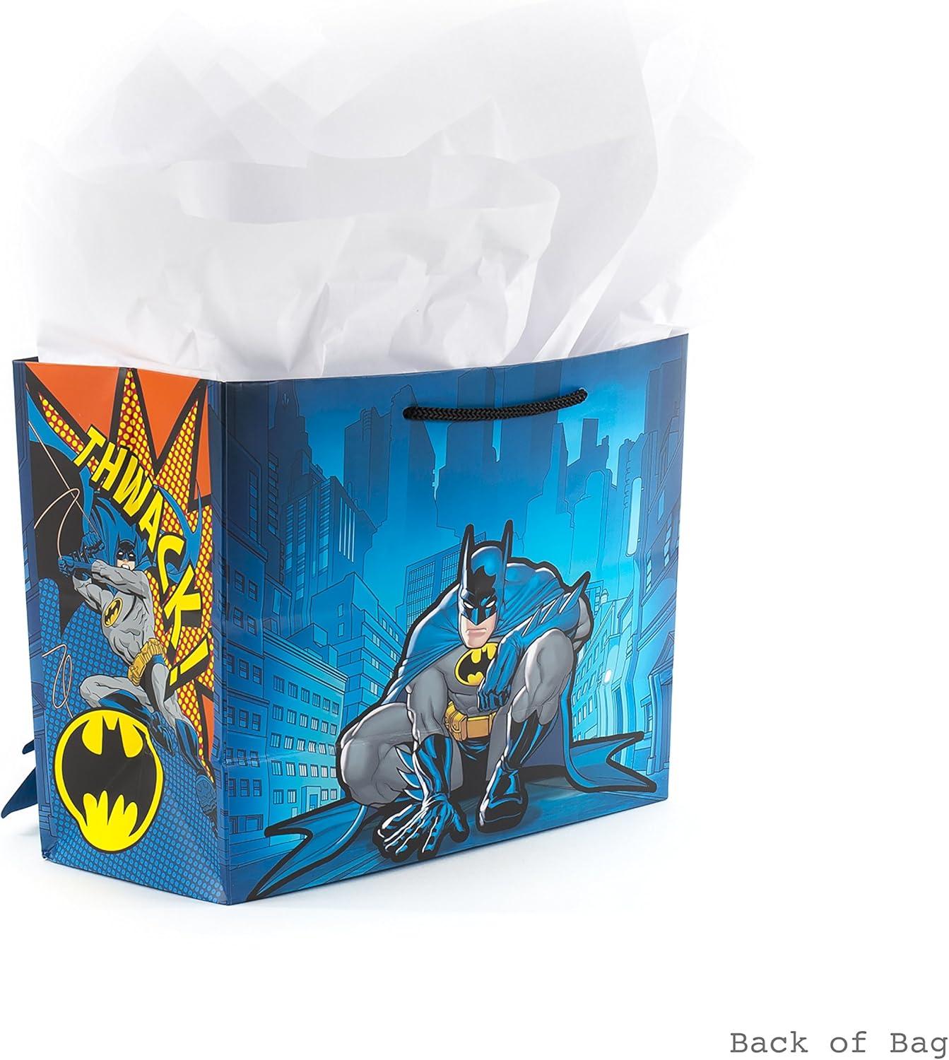 imageHallmark Batman Pop Up Birthday Card for Him Epic Day Signature Paper Wonder 3D CardMedium Pop Up 3D Batman
