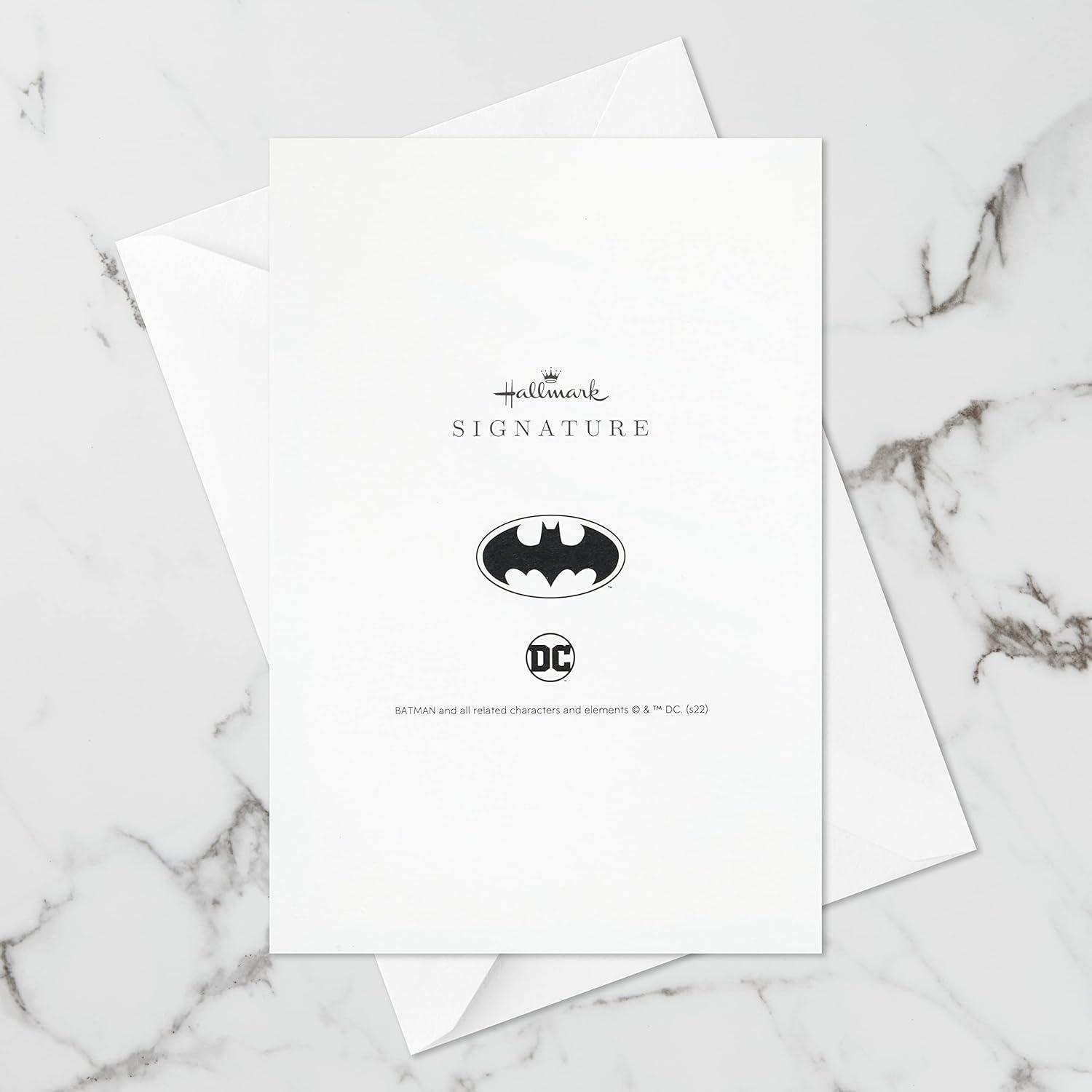 imageHallmark Batman Pop Up Birthday Card for Him Epic Day Signature Paper Wonder 3D CardPop Up  Batman