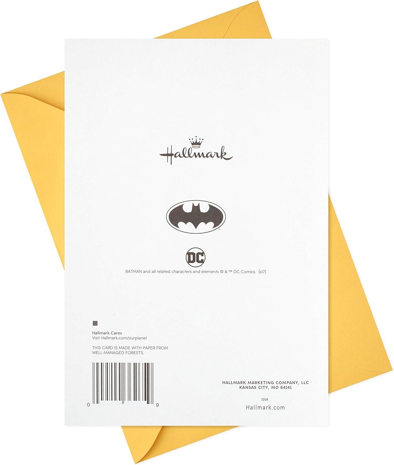 imageHallmark Batman Pop Up Birthday Card for Him Heroic Day Paper Wonder 3D CardBatman Magnet
