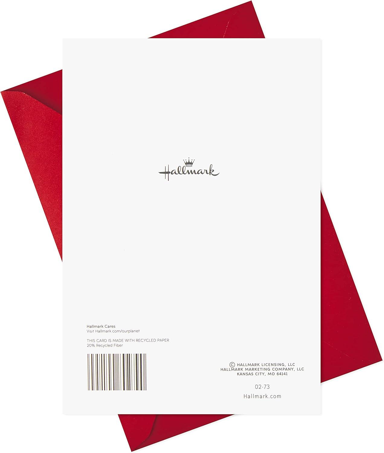 imageHallmark Christmas Card Thinking of You SnowflakesCared About So Much  Snowflakes