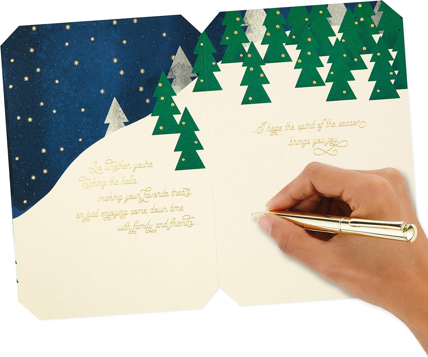 imageHallmark Christmas Card Wonderful YouHow Connected We All Are