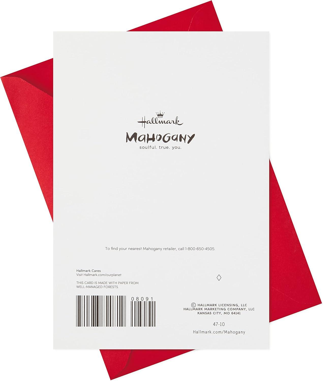 imageHallmark Christmas Card for Mom Merry and BrightThree Ornaments