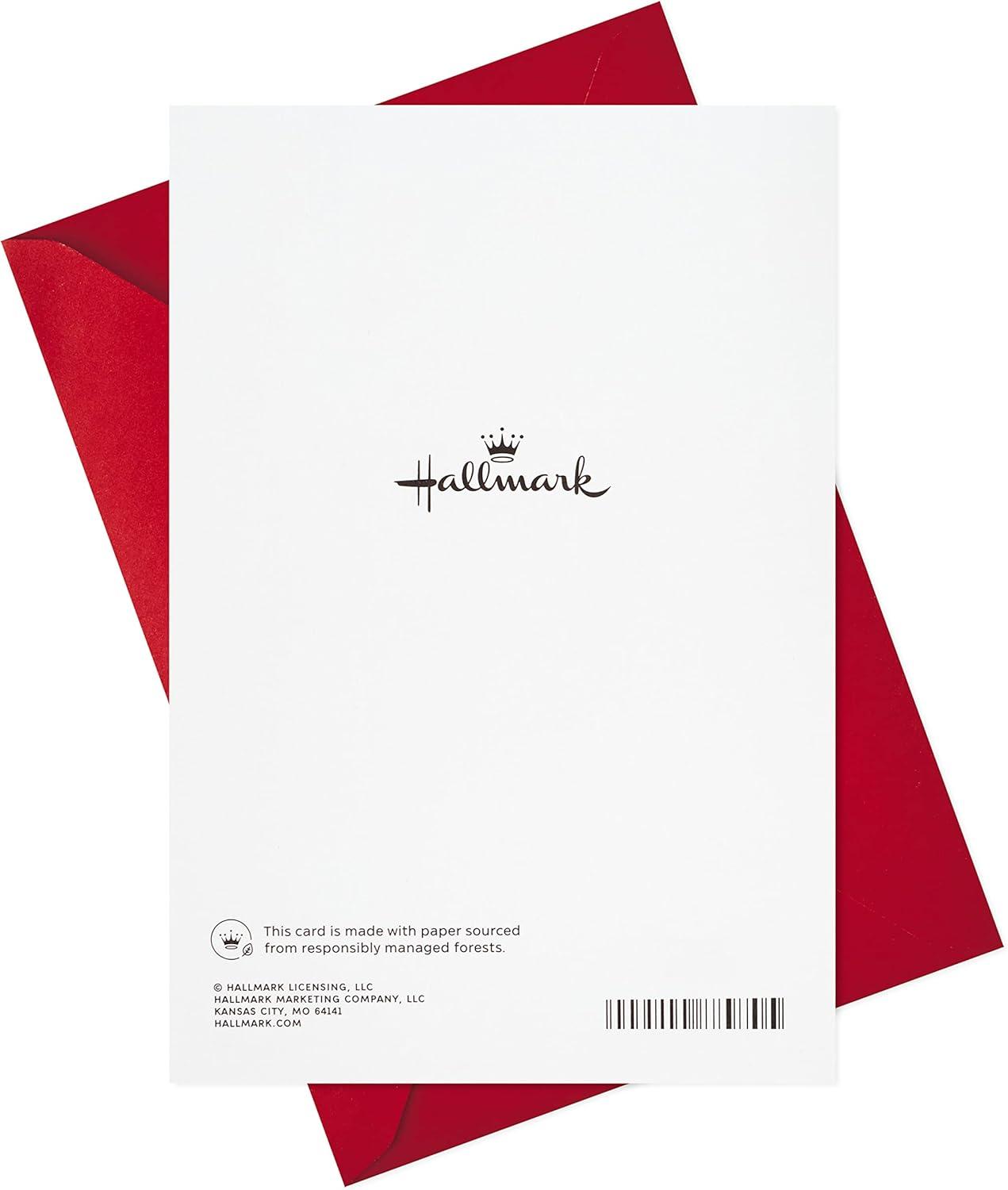 imageHallmark Christmas Card for Mom and Dad Red Foil TreeTo Both  Cardinals