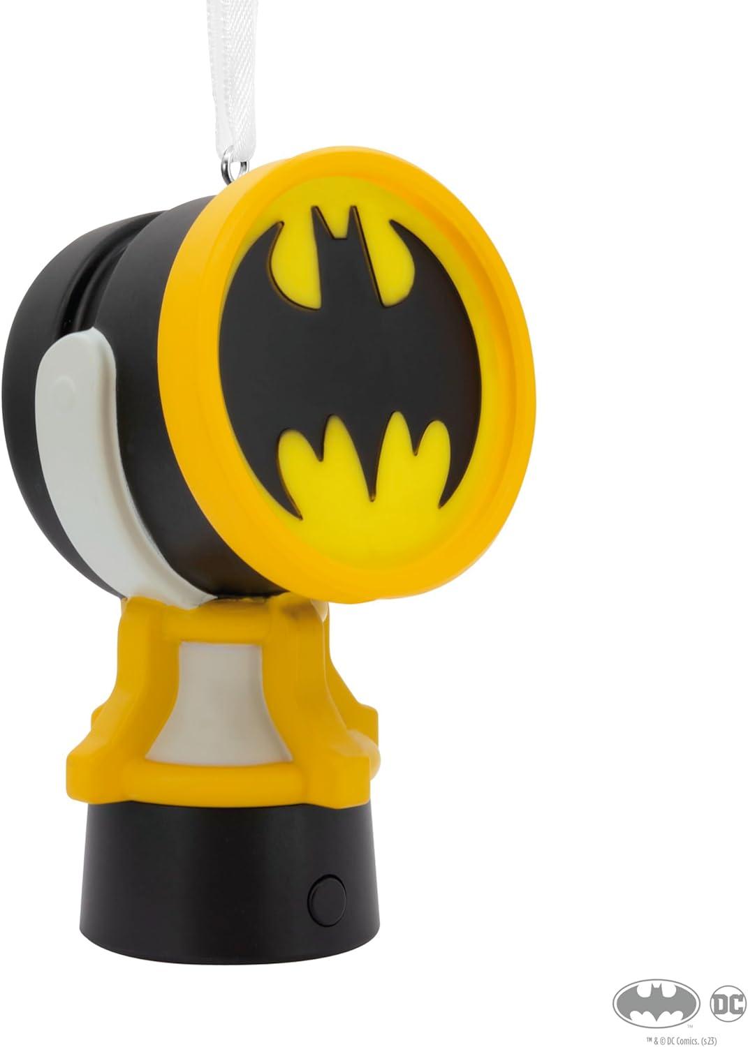imageHallmark DC Batman BatSignal Christmas Ornament with LightBat Signal with Lights