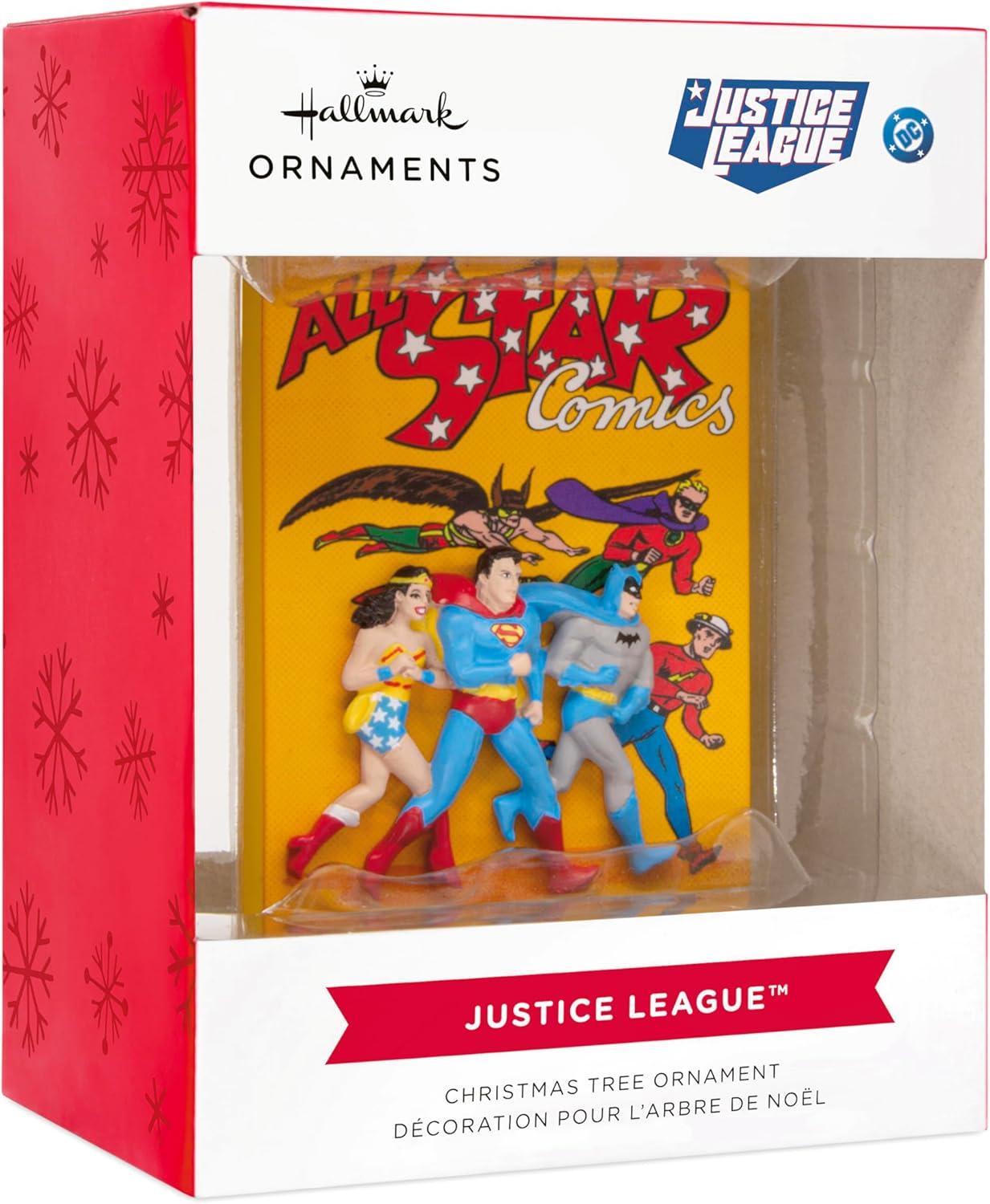 imageHallmark DC Justice League Comic Book Christmas Ornament Super Hero Gifts