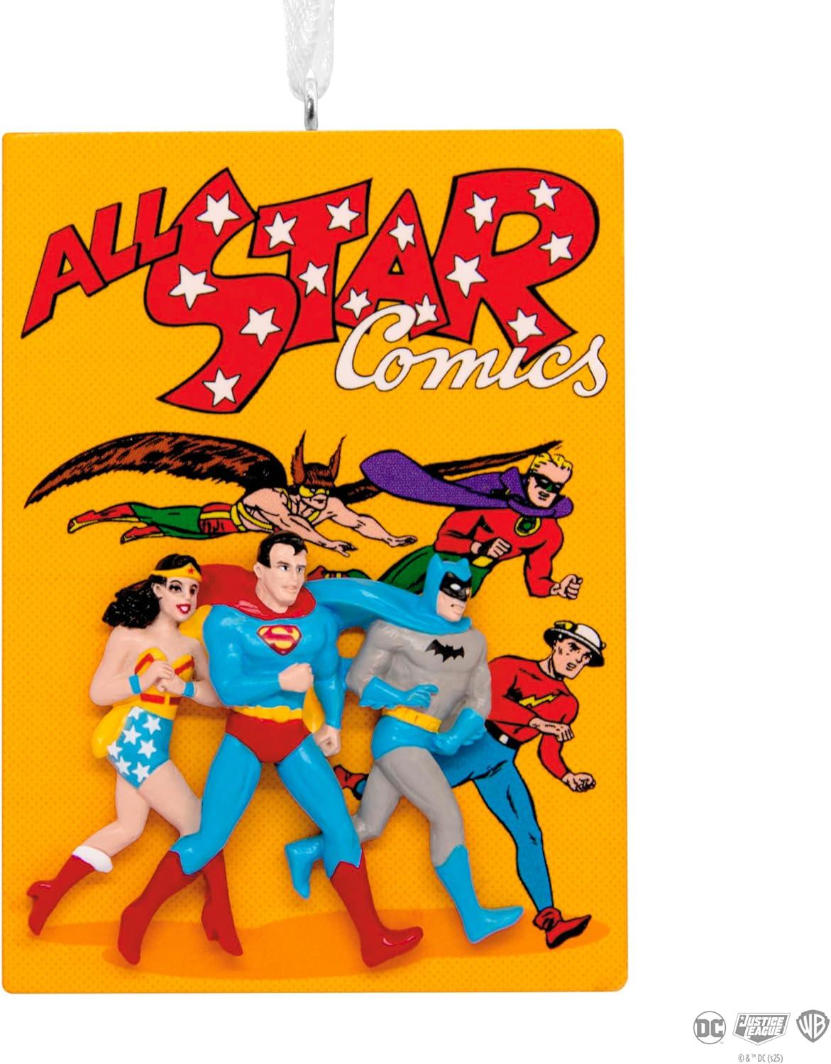imageHallmark DC Justice League Comic Book Christmas Ornament Super Hero Gifts