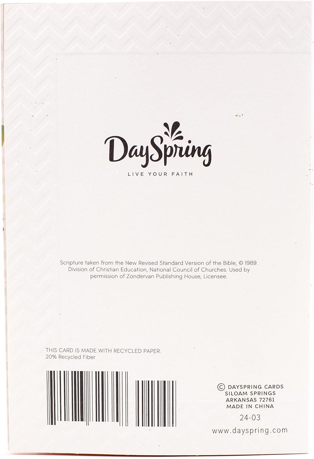 imageHallmark DaySpring Religious Christmas Card Glory to God Blue and SilverReligious Christmas Card for Granddaughter