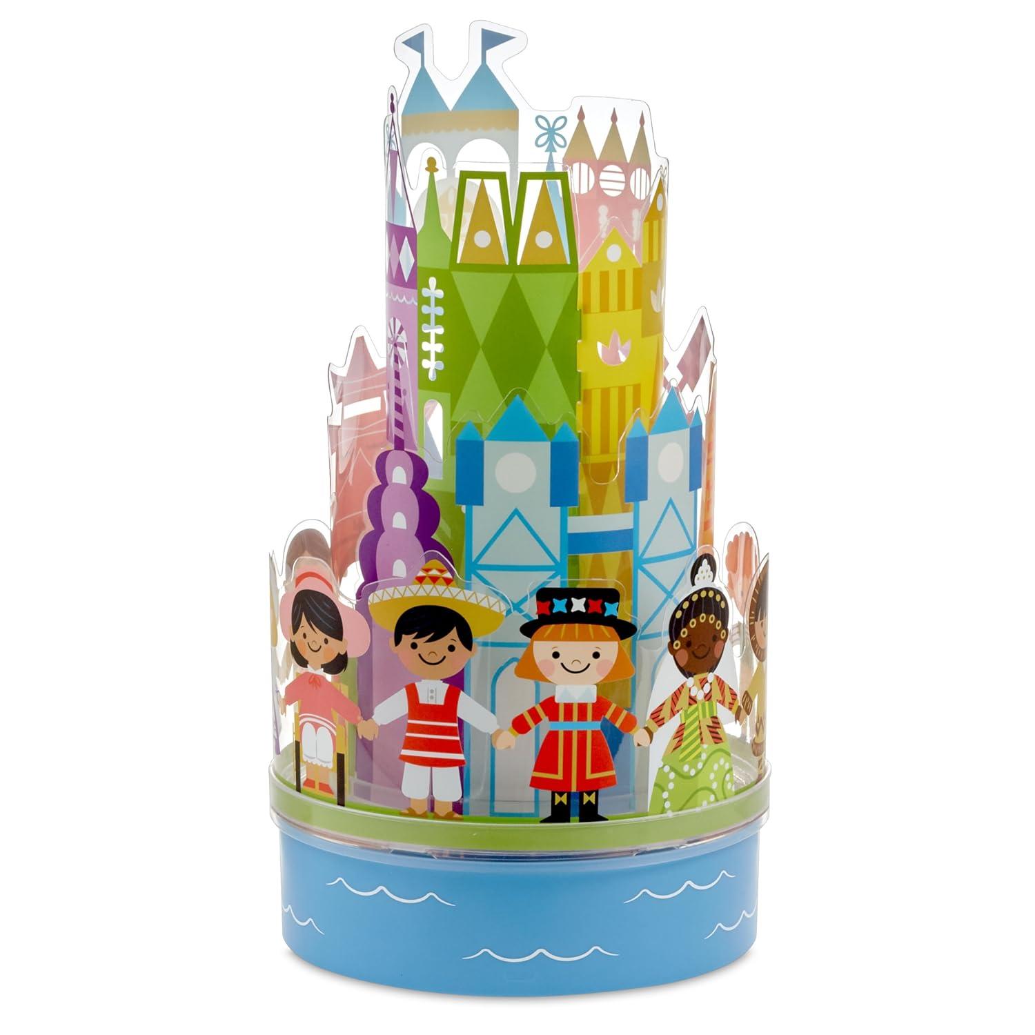imageHallmark Disney Rotating Lamp with Sound Its a Small World Gift for Kids Adults Collectors