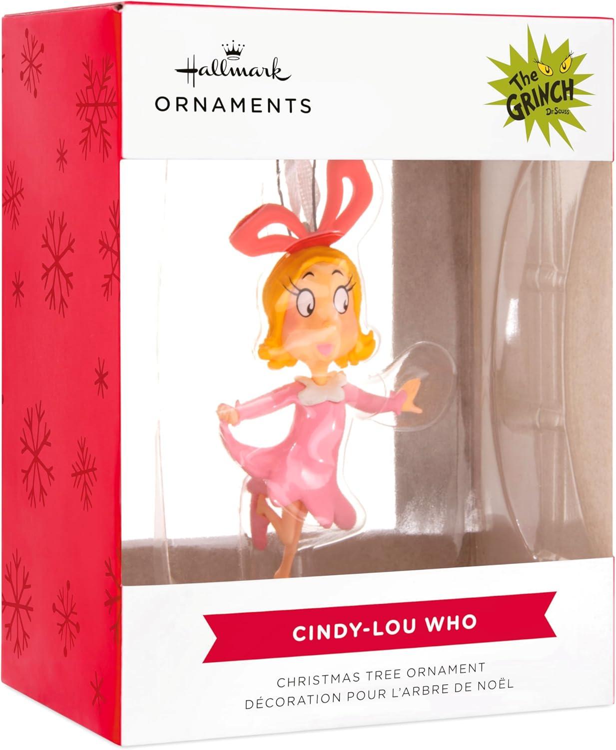 imageHallmark Dr Seusss How The Grinch Stole Christmas CindyLou Who Christmas Ornament Christmas Movie Gifts