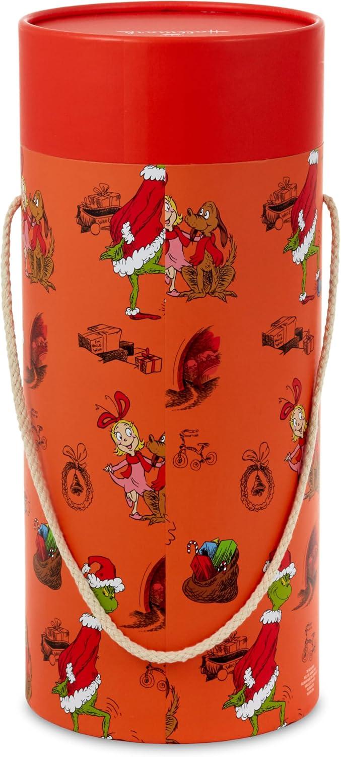 imageHallmark Dr Seusss How The Grinch Stole Christmas Nutcracker Figurine 12quot Grinch in Santa Suit Gift for Fans and Collectors