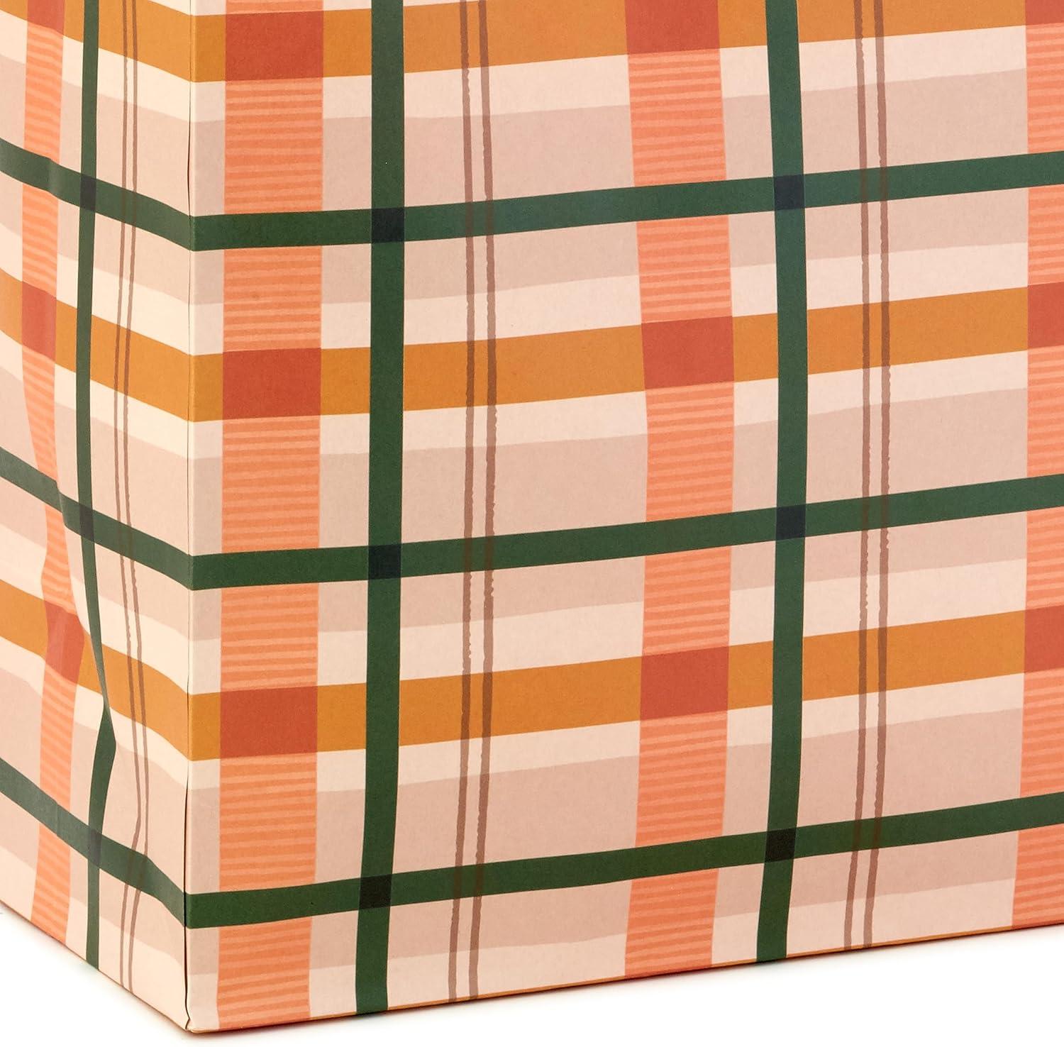 imageHallmark Fall Leaves Party Favor and Wrapped Treat Bags 30 Ct for Autumn Parties Halloween Thanksgiving Friendsgiving Care Packages and MoreLeaves  Grateful  Plaid