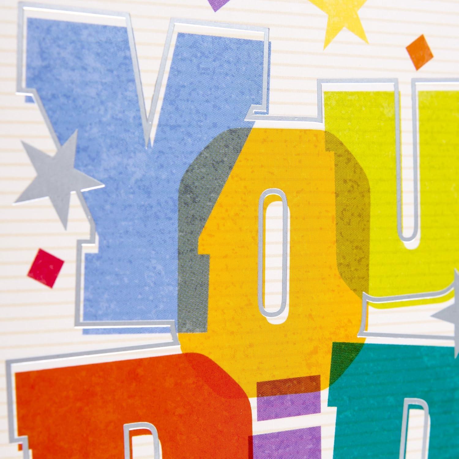 imageHallmark Good Mail Graduation Cards Assortment Every New Adventure Pack of 3 Cards with EnvelopesYou Did It