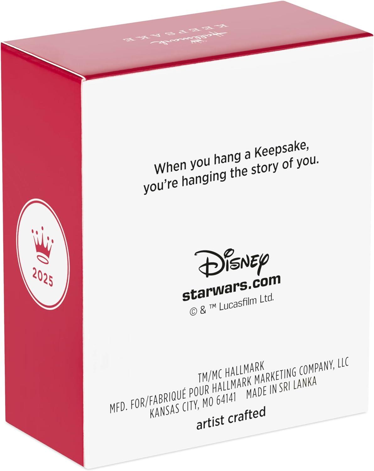 imageHallmark Keepsake 075quot Mini Christmas Ornament 2025 Star Wars Darth Vaders TIE Fighter Gifts for Star Wars FansThe Empire Strikes Back Rebel Snowspeeder