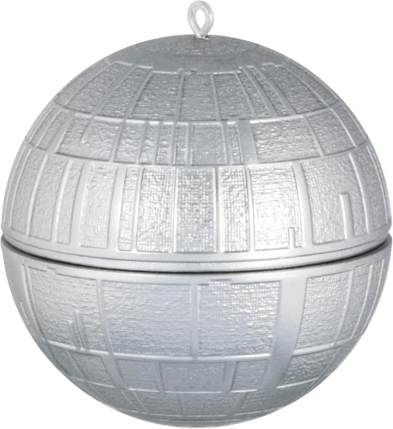 imageHallmark Keepsake 15quot Mini Christmas Ornament 2025 Star Wars Death StarDeath Star