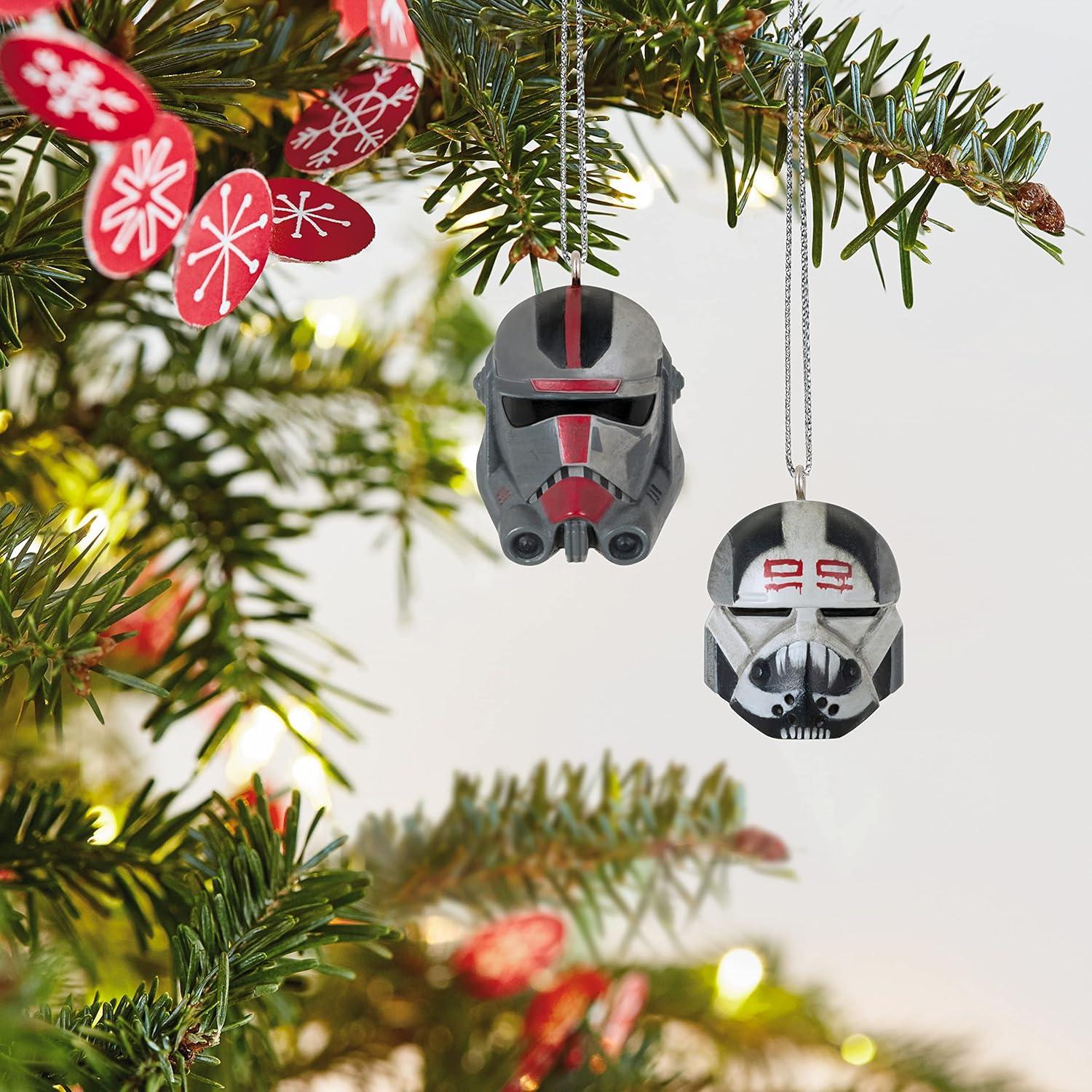 imageHallmark Keepsake 15quot Mini Christmas Ornament 2025 Star Wars Death StarThe Bad Batch Hunter and Wrecker