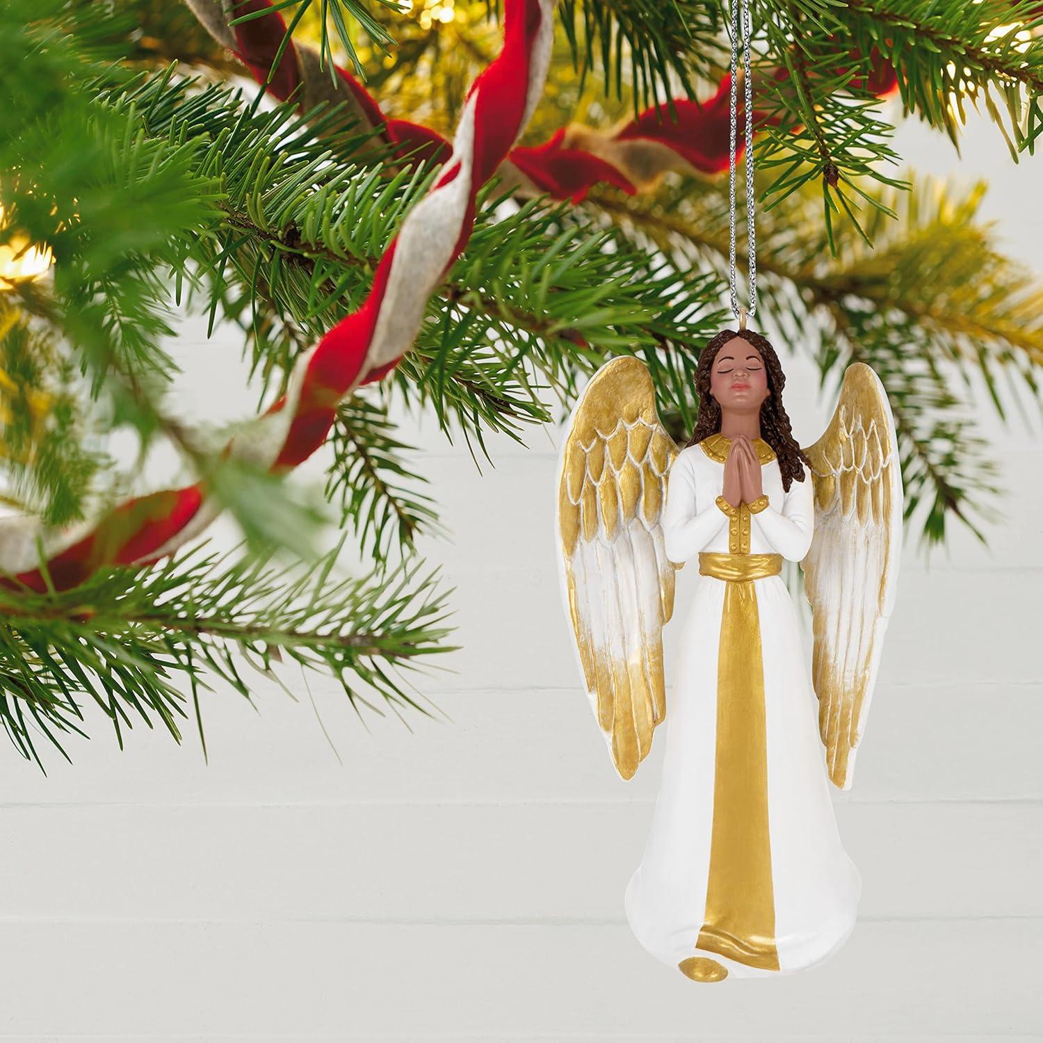 imageHallmark Keepsake Christmas Ornament 2023 Angel of Adoration Religious GiftsAngel of Adoration