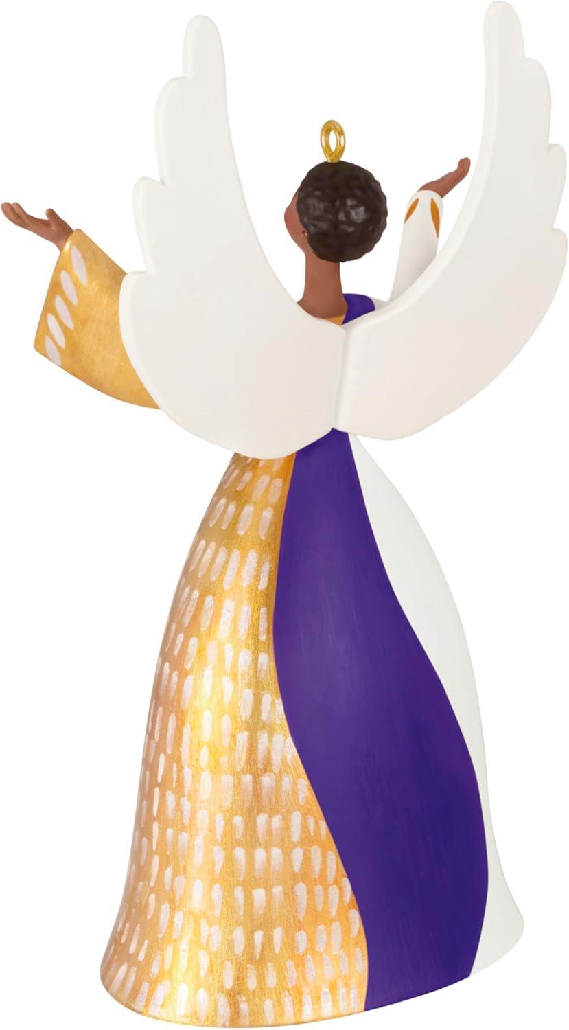 imageHallmark Keepsake Christmas Ornament 2023 Angel of Adoration Religious GiftsAngel of Exultation