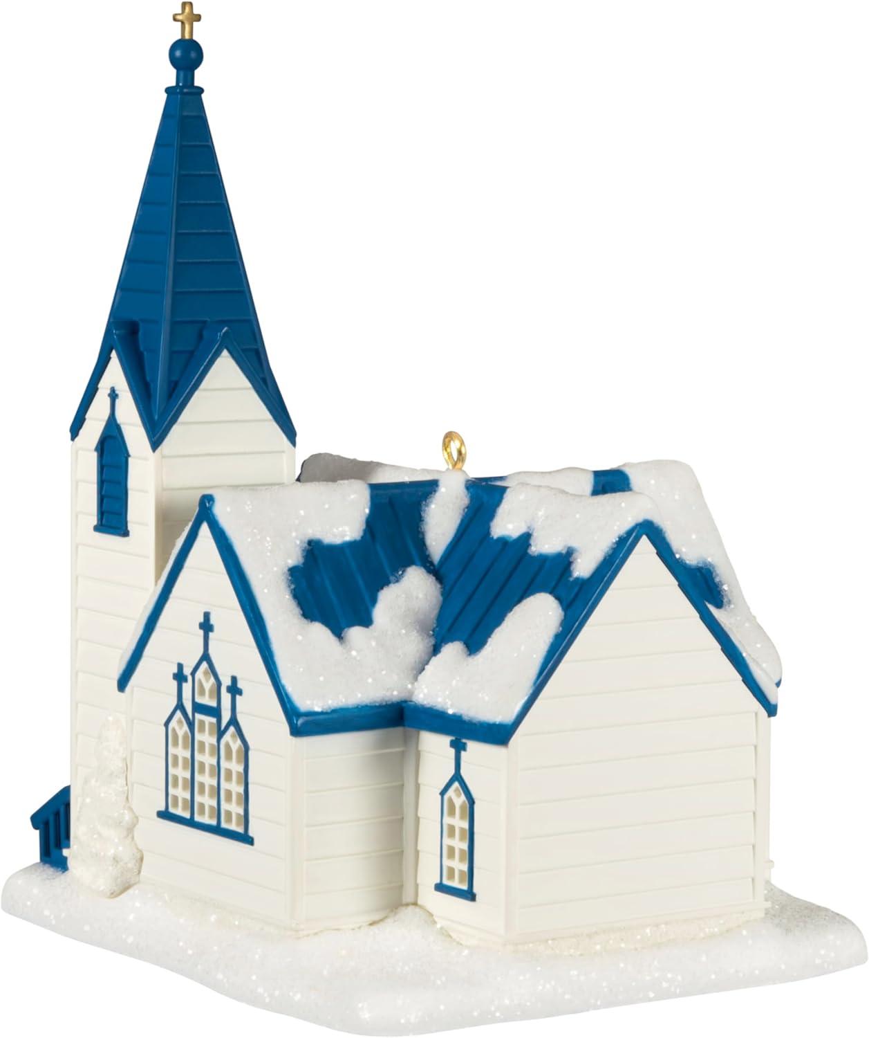 imageHallmark Keepsake Christmas Ornament 2023 Candlelight Service Religious GiftsAll Are Welcome