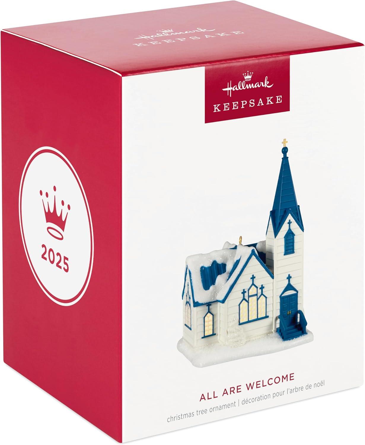 imageHallmark Keepsake Christmas Ornament 2023 Candlelight Service Religious GiftsAll Are Welcome