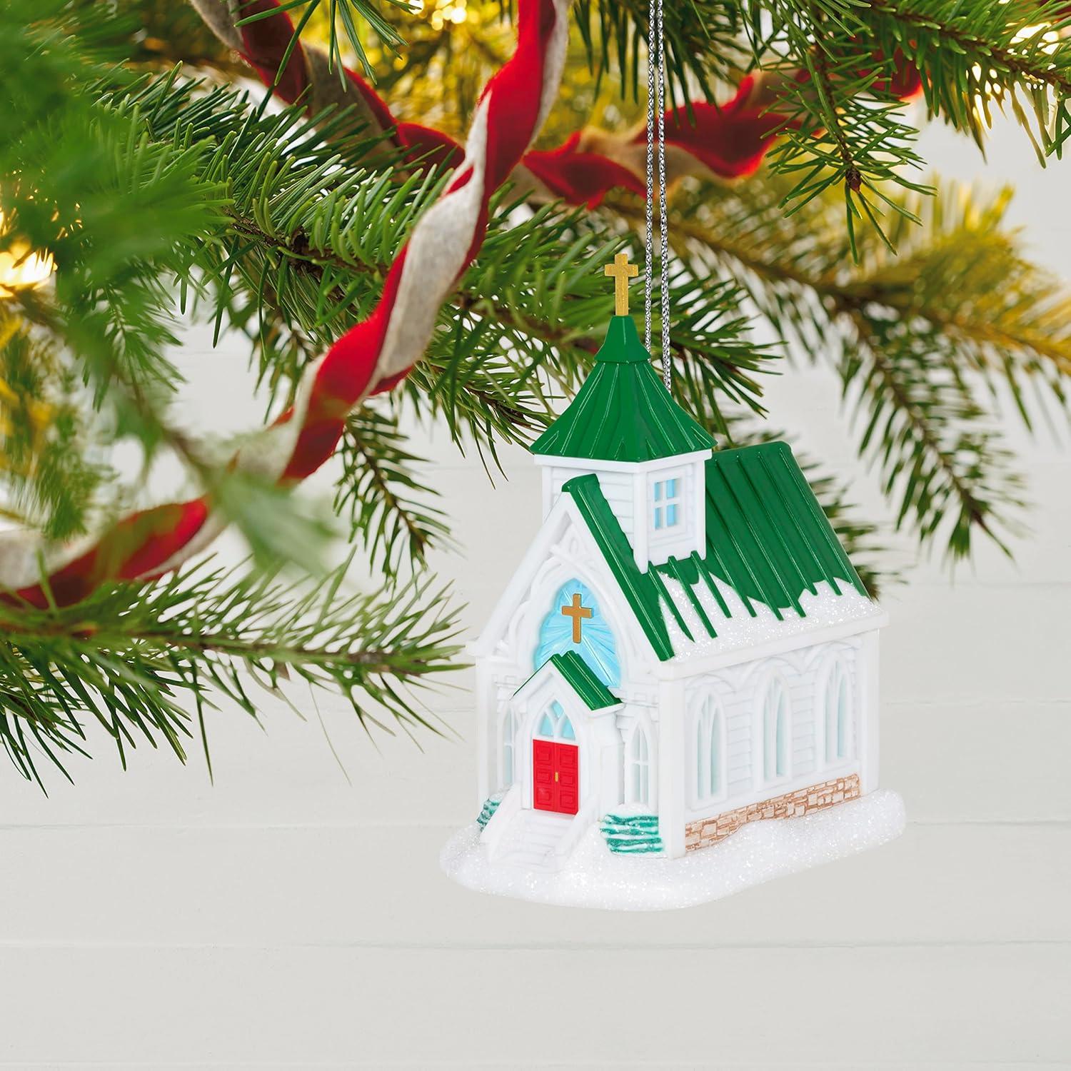 imageHallmark Keepsake Christmas Ornament 2023 Candlelight Service Religious GiftsCandlelight Service