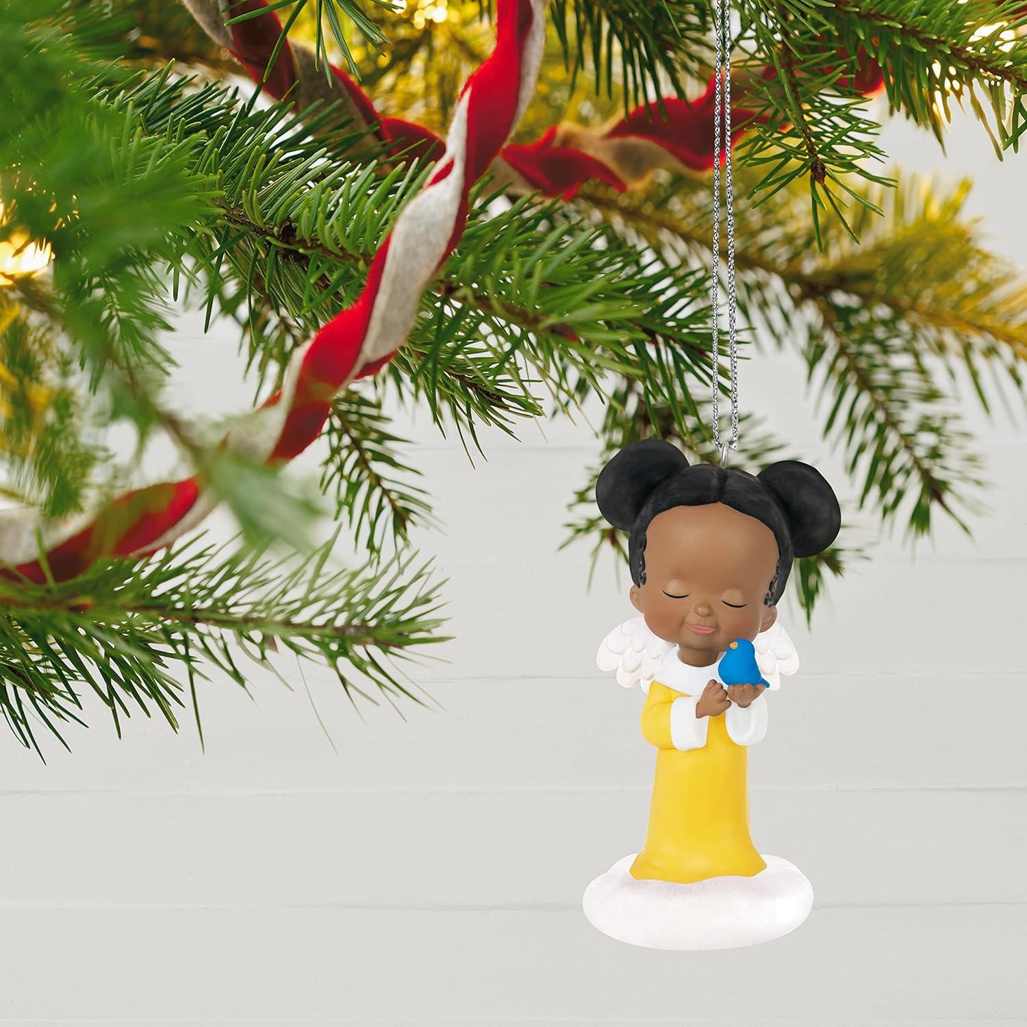 imageHallmark Keepsake Christmas Ornament 2023 Marys Angels Sunflower Religious Gifts2023 Sunflower