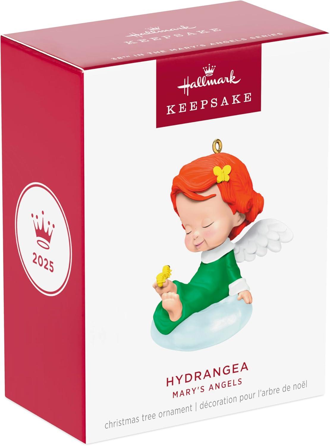 imageHallmark Keepsake Christmas Ornament 2023 Marys Angels Sunflower Religious Gifts2025 Hydrangea