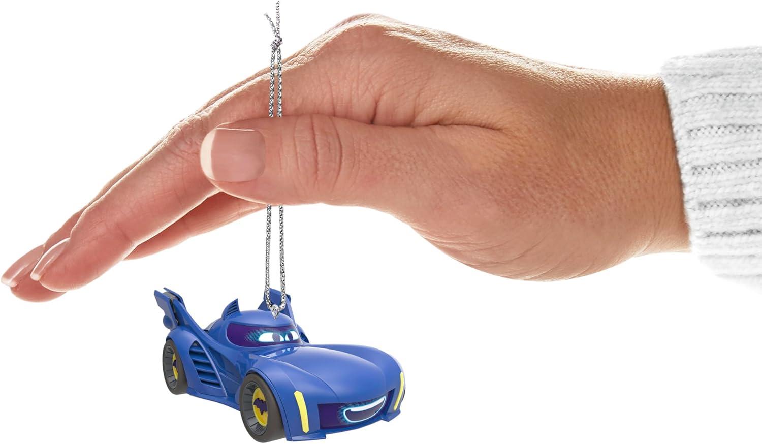 imageHallmark Keepsake Christmas Ornament 2024 DC Batwheels Bam the Batmobile Gifts for DC Comics FansBatwheels