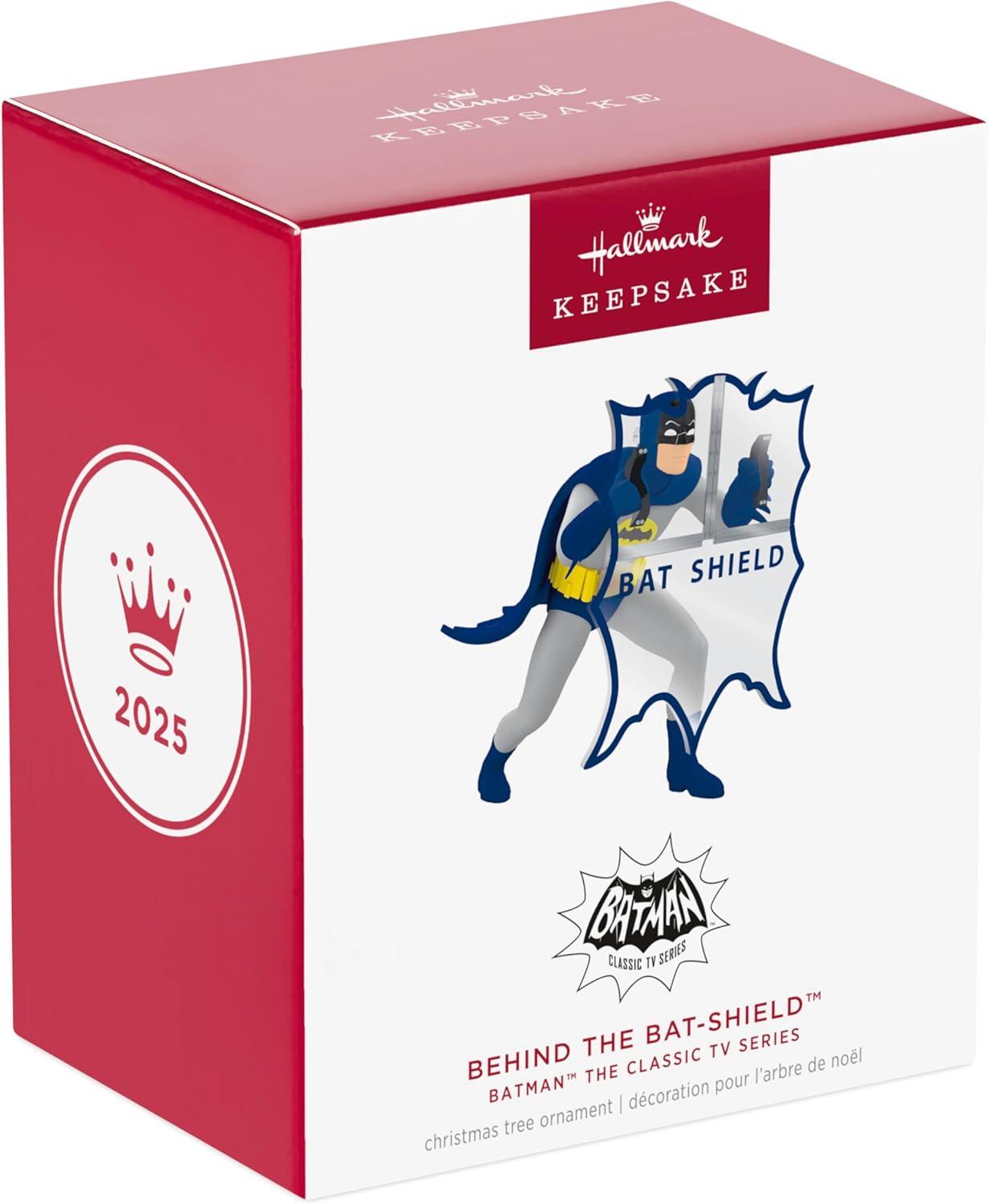 imageHallmark Keepsake Christmas Ornament 2024 DC Batwheels Bam the Batmobile Gifts for DC Comics FansBehind the BatShield