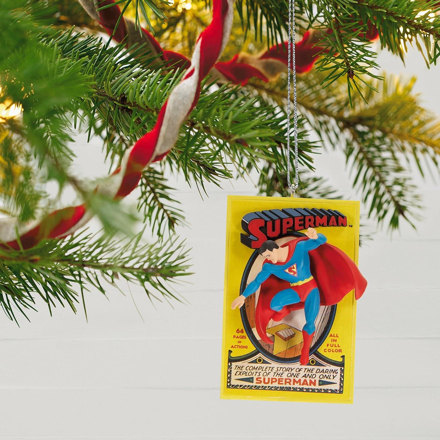 imageHallmark Keepsake Christmas Ornament 2025 DC Superman Super Hero Gifts85th Anniversary Superman