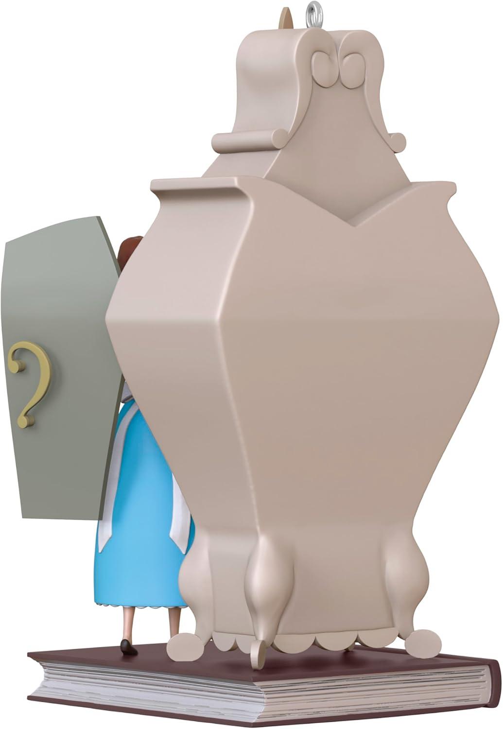 imageHallmark Keepsake Christmas Ornament 2025 Disney Beauty and The Beast Belle with The Wardrobe Gifts for Disney FansBelle with the Wardrobe