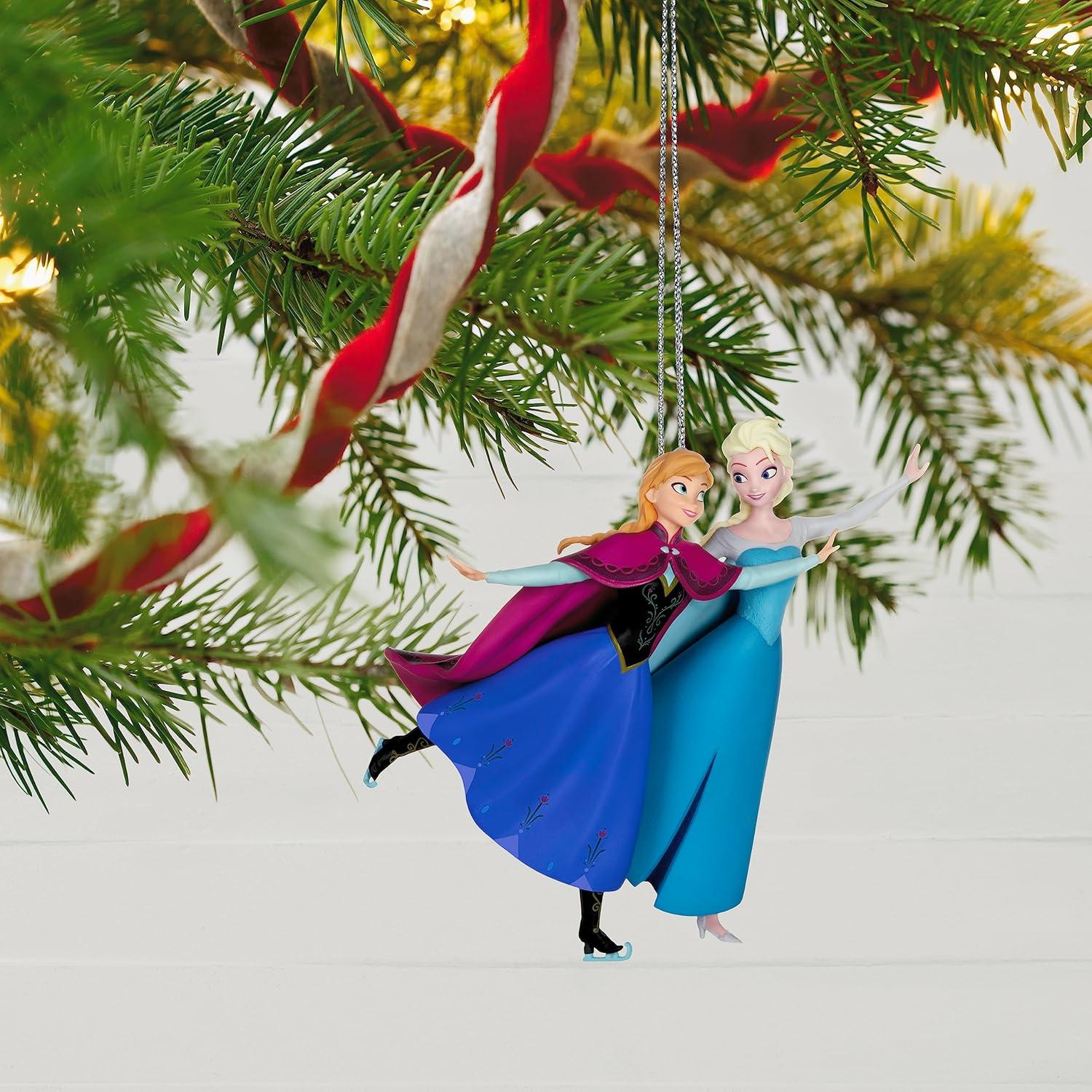 imageHallmark Keepsake Christmas Ornament 2025 Disney Beauty and The Beast Belle with The Wardrobe Gifts for Disney FansTwo Sisters