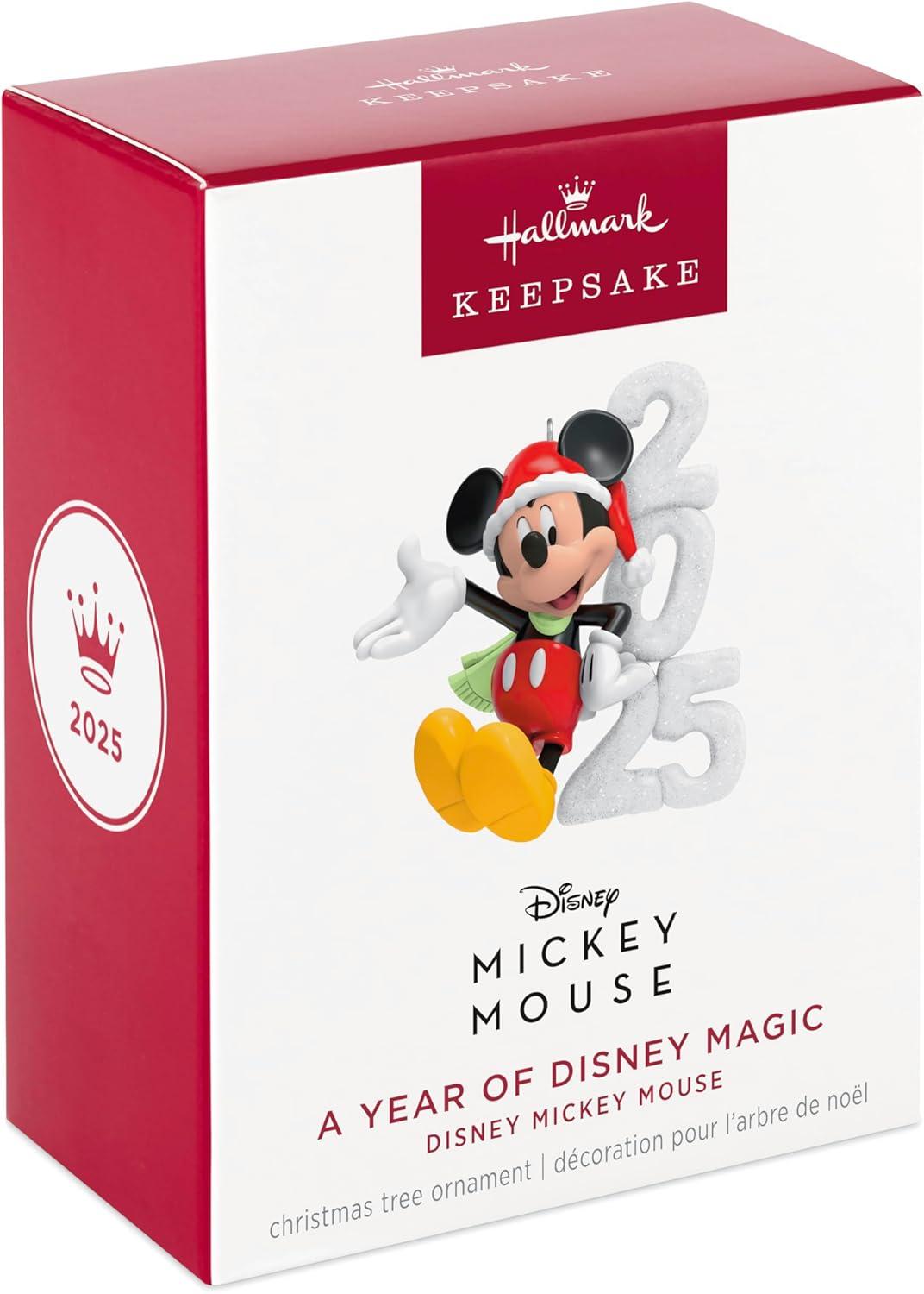 imageHallmark Keepsake Christmas Ornament 2025 Disney Mickey Mouse A Year of Disney Magic2025 A Year of Disney Magic