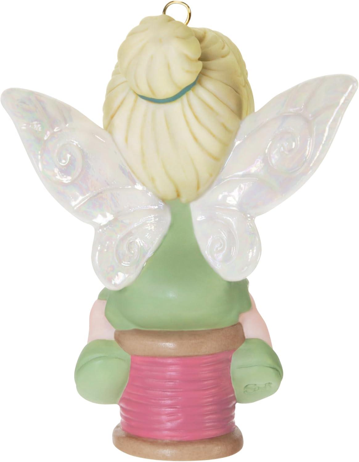 imageHallmark Keepsake Christmas Ornament 2025 Disney Precious Moments Tinker Bell Porcelain Gifts for Disney FansTinker Bell