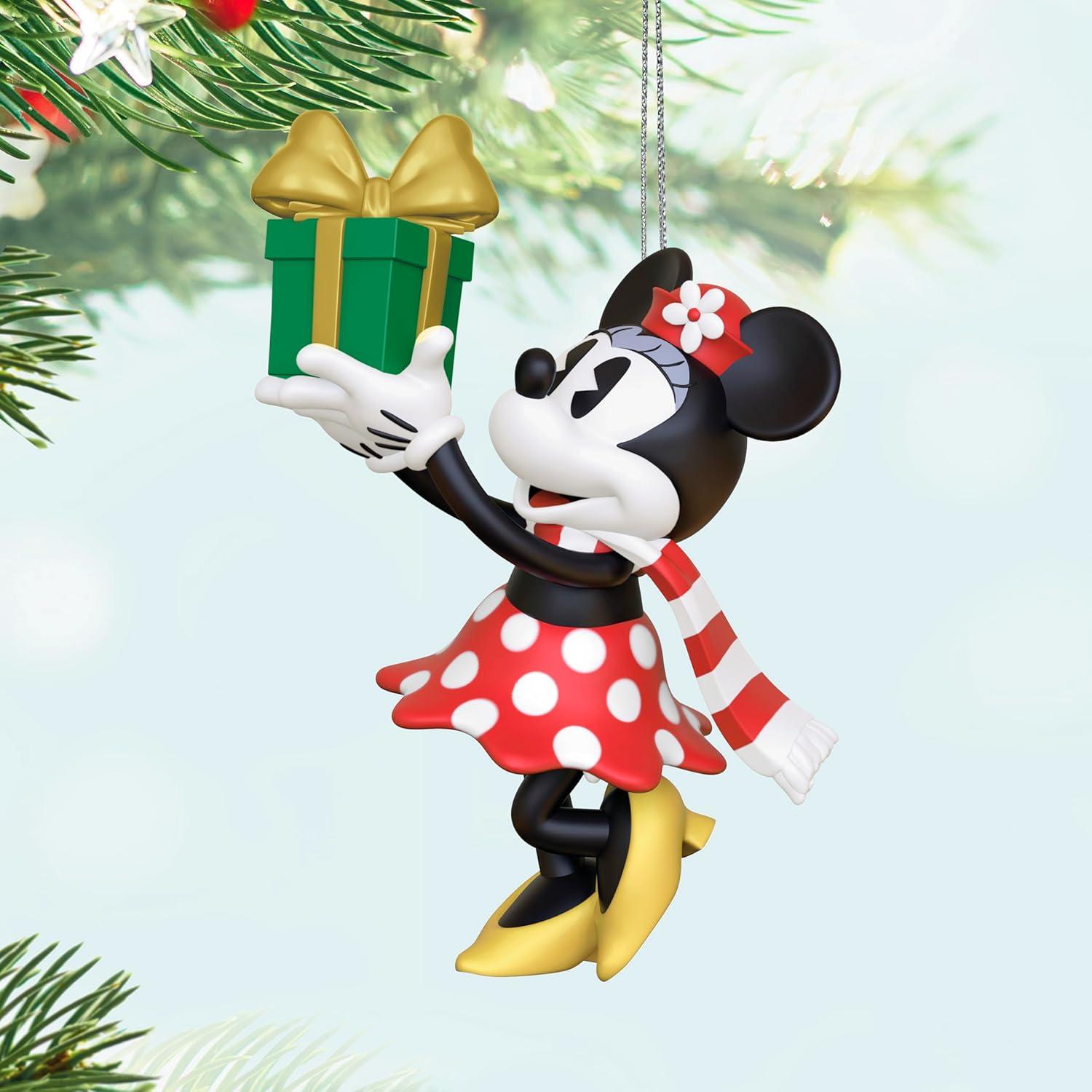 imageHallmark Keepsake Christmas Ornament 2025 Disney The Aristocats 55th Anniversary Berlioz Toulouse and Marie Gifts for Disney FansMinnie Mouse