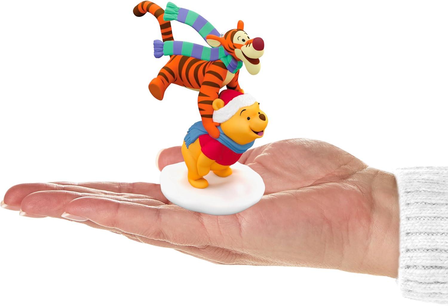 imageHallmark Keepsake Christmas Ornament 2025 Disney Winnie The Pooh and Tigger Too Gifts for Disney FansLeapfrogging Friends