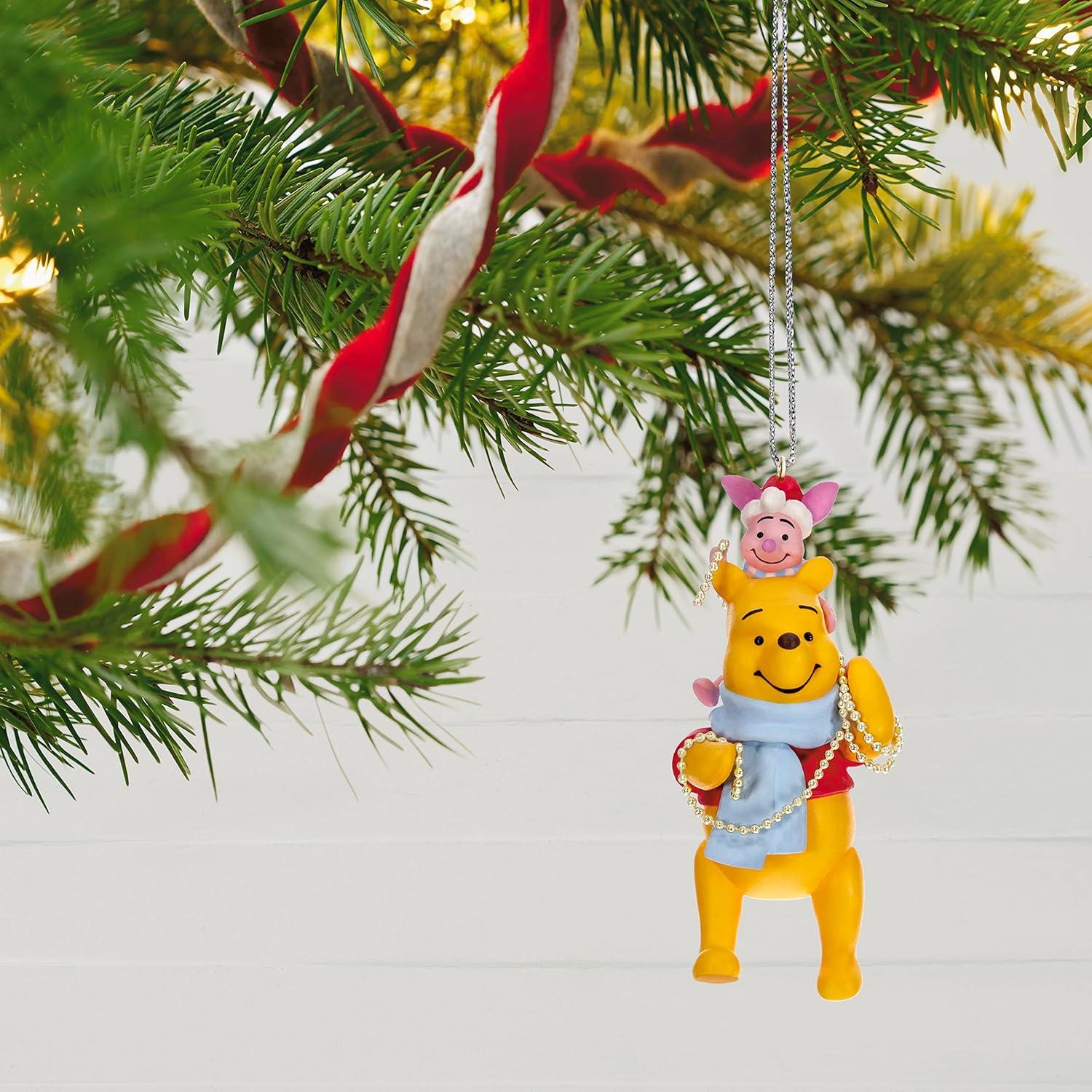 imageHallmark Keepsake Christmas Ornament 2025 Disney Winnie The Pooh and Tigger Too Gifts for Disney FansPooh  Piglet