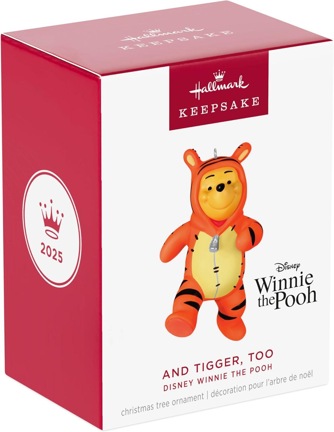 imageHallmark Keepsake Christmas Ornament 2025 Disney Winnie The Pooh and Tigger Too Gifts for Disney FansWinnie the Pooh and Tigger Too