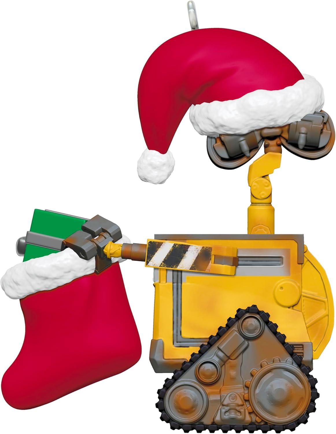 imageHallmark Keepsake Christmas Ornament 2025 DisneyPixar WallE A WallE JollE for Disney FansA WallE  JollE Holiday