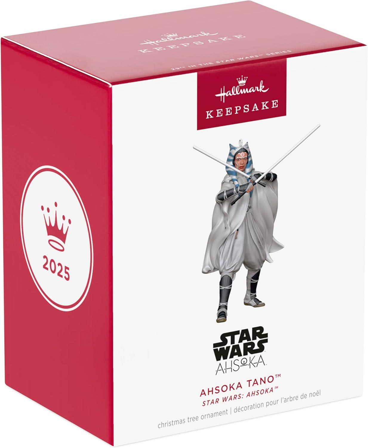 imageHallmark Keepsake Christmas Ornament 2025 Star Wars Ahsoka Ahsoka Tano Gifts for Star Wars FansAhsoka Tano