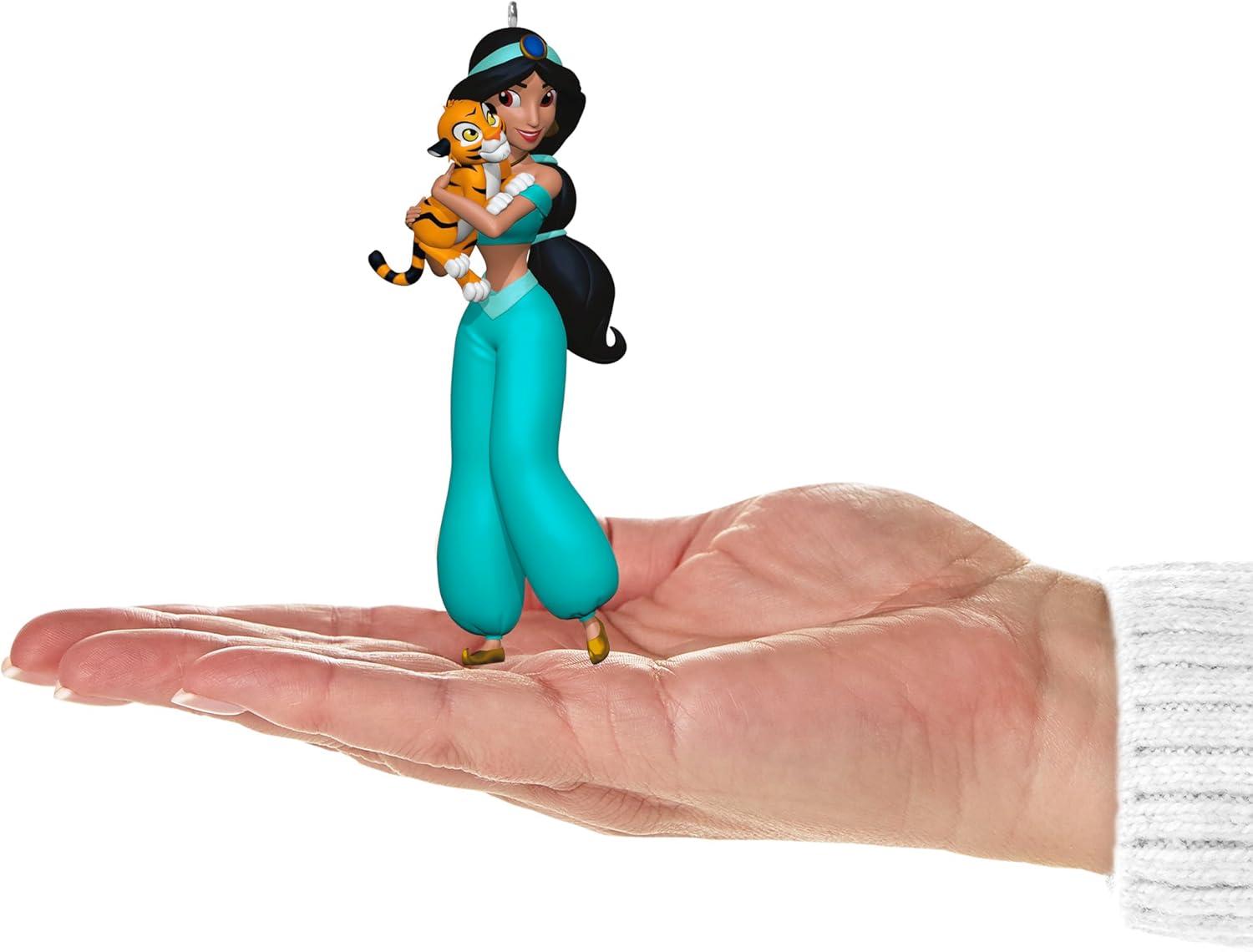 imageHallmark Keepsake Christmas Ornament Disney Snow White and The Seven Dwarfs Off We Go Musical with LightDisney Aladdin Jasmine and Rajah