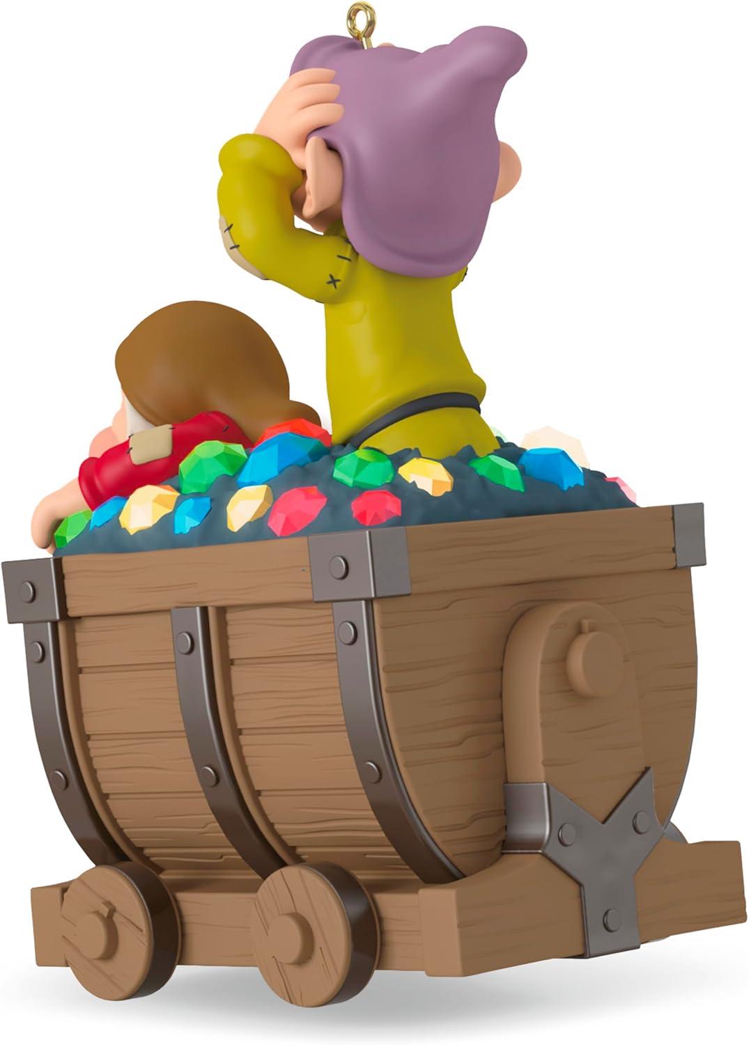 imageHallmark Keepsake Christmas Ornament Disney Snow White and The Seven Dwarfs Off We Go Musical with LightSnow White and the Seven Dwarfs