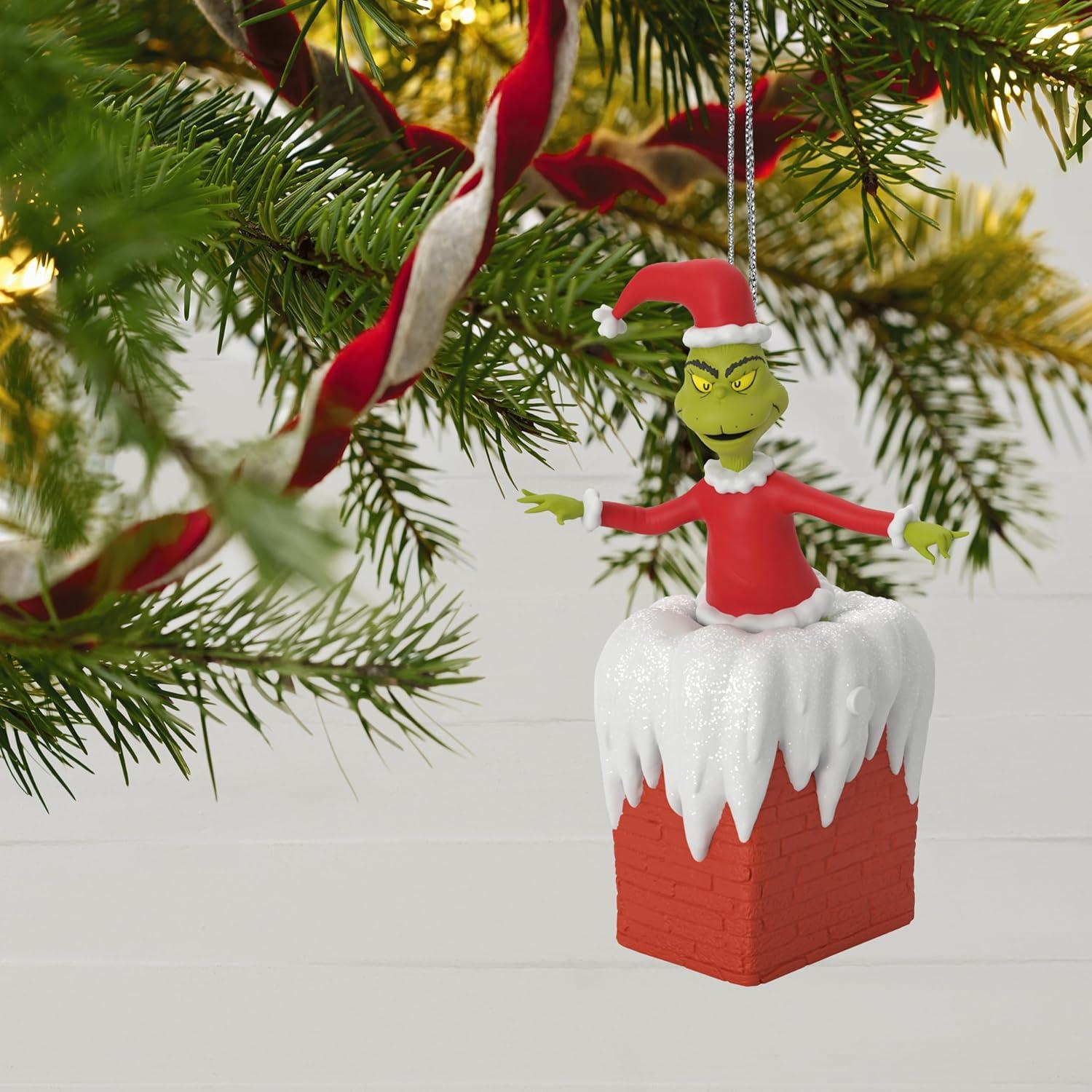 imageHallmark Keepsake Christmas Ornament Dr Seusss How the Grinch Stole Christmas Youre a Mean One Mr Grinch Musical Christmas Movie GiftsYoure A Mean One  Mr Grinch
